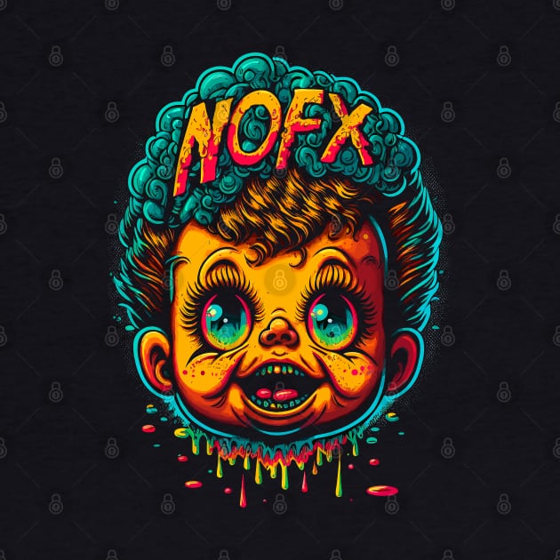 NOFX --- Original VinTagE StyLe Fan DesIGn by unknown_pleasures